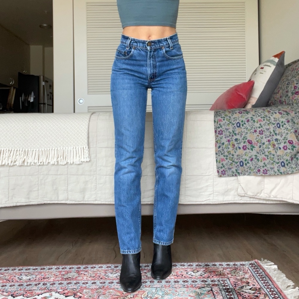 vintage 505 Levi’s 25 USA made - Picture 2 of 8